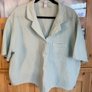 Stars Above Mint Green Shirt